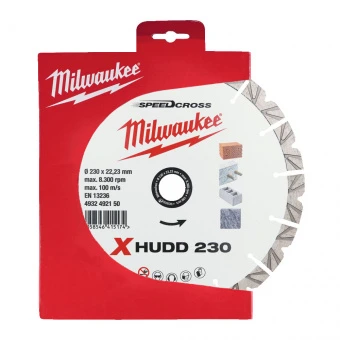 MILWAUKEE Алмазный диск SPEEDCROSS XHUDD 230 мм | 4932492150