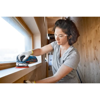 Акумуляторна ексцентрикова шліфмашина Bosch GEX 18V-125 (18 В, 125 мм, без АКБ) (0601372201)