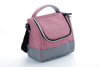 Термосумка 8л розовая (25*15*21см) СИЛА