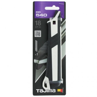 TAJIMA Нож 18mm, серия PREMIUM, DORA Impact Cutter, Razar Black Blade