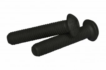 Болт ISO 7380-1 M5x20 10,9 цинк платковий чорний