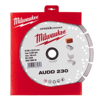 MILWAUKEE Алмазный диск AUDD 230 (1 шт) | 4932399826