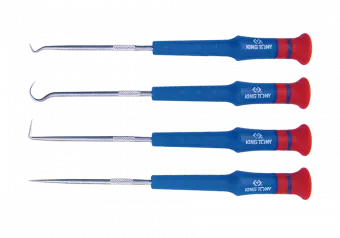 KING TONY Набор миниатюрных крюков 4 ед. | 30914AY