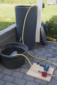 Wolfcraft насос насадка на дрель 3000 литров в час // 2207000