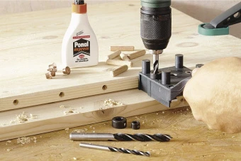 Wolfcraft универсальный комплект для соединений на шкантах  // 4645000