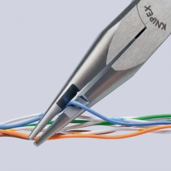 KNIPEX Плоские круглогубцы с режущими кромками в средней части 27 01 160 | 27 01 160