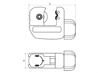 BAHCO 301-22-95 Труборез для труб диаметром от 3 до 22 мм