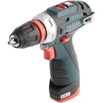 Дриль-шуруповерт акумуляторний Metabo PowerMaxx BS Quick Basic (12 В, 2 А*год) (600156500)