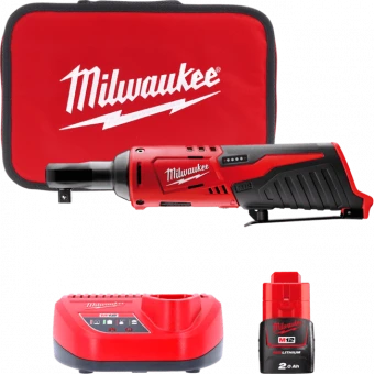 MILWAUKEE Гайкокрут кутовий акумуляторний 3/8" , M12 IR-201B, 47Нм,  | 4933441720