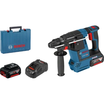 Перфоратор Bosch GBH 18 V-26 Professional (18 В, 2х6 А*год, 2.6 Дж) (0611909003)