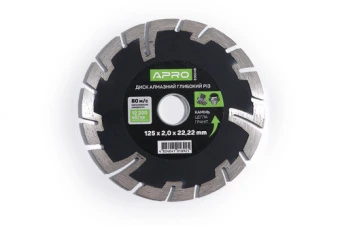Диск по бетону 180х2,2мм (22-24%) Глубокий Рез APRO