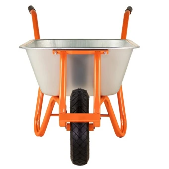 Будівельна тачка з посиленою рамою КВІТКА (90 л, 180 кг) (110-4001)