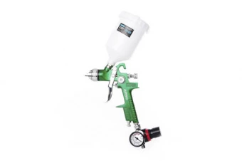 Краскораспылитель HVLP Ø1,4мм в/б пласт. 600мл с редуктором APRO