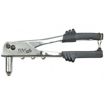 VOREL Заклепочник з металевим хромованим корпусом, l=250мм, Ø-2,4/3,2/4,0/4,8  | 70023