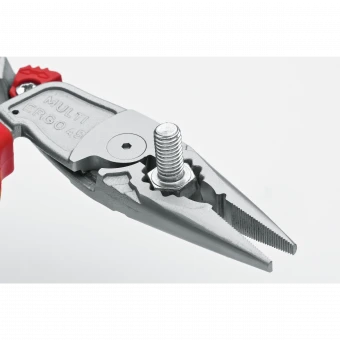 NWS  Плоскогубці комбіновані "Ergo Multi" з ізольов. ручками VDE до 1000 В: вигнуті 45°, L= 200 мм |