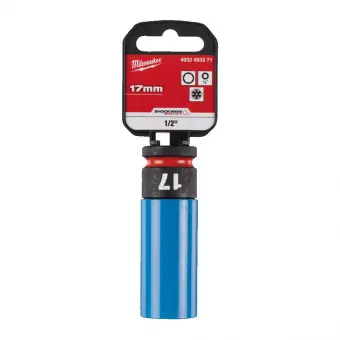 MILWAUKEE Головка ShW 1/2'' Automotive подовжена, 17мм | 4932493371