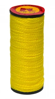 Нитка капронова жовта, 10шт, 375 текс Україна | 69-593