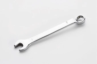 Ключ рожково - накидной глубокий CrV 7мм СИЛА