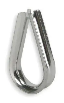 Нержавеющий коуш DIN 6899 А4 (AISI 316) | 82472