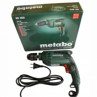 Дриль Metabo BE 650 (0.65 кВт, 2800 об/хв) (600741850)
