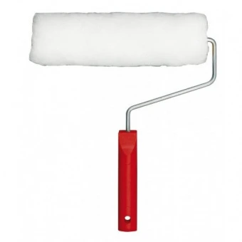 VOREL Валик в зборі поліестеровий : L= 18 см, Ø= 6 мм, білий  | 09345