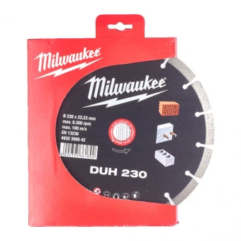 MILWAUKEE Диск алмазнийDUH 230, Ø230мм | 4932399542