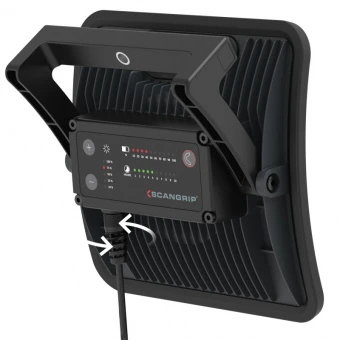 SCANGRIP Прожектор переносной 6000 lumen NOVA 6K C+R (С сетевым кабелем и аккумулятором) | 03.5443