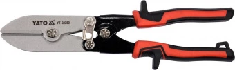 YATO Кліщі для гофрування труб YATO з 5 лезами, діапазон- 45 мм, L= 260 мм  | YT-22380