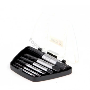 YATO Набір екстракторів YATO : М3-М25 мм, N°1-6. для зломаних гвинтів. 6 Oд.  | YT-0590