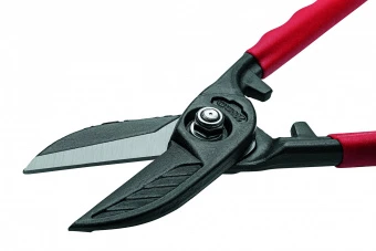 NWS Ножницы по металлу прямые тип "Английский" t = 0.8 - 1.0 мм, 200 мм, лезвия 50 мм. art. 078-12-2