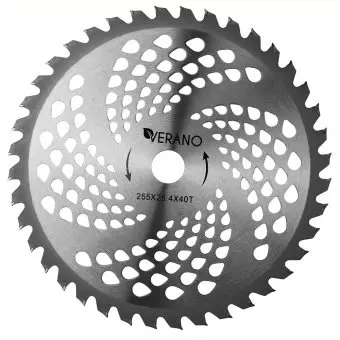 Ніж для бензотримера 25,4 мм х 230/255 мм х 1 мм х 60T VERANO | 71-741