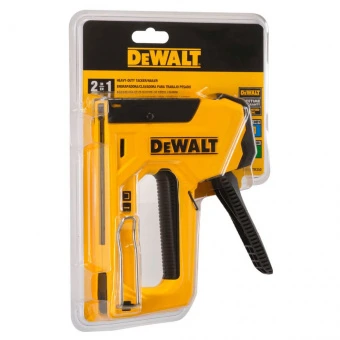 DeWALT Степлер "Heavy Duty" для скоб типу "G" 6-14мм, цвяхів типу "J" 12, 15мм.