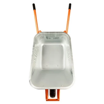 Будівельна тачка з посиленою рамою КВІТКА (90 л, 180 кг) (110-4001)