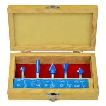 Набір фігурних фрез по дереву 12шт, 8мм Spitce | 21-953