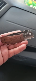 Truper NV-5 Нож складной со стропорезом 120мм