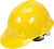 VOREL Каска для захисту голови жовта з матеріалу HDPE  | 74172