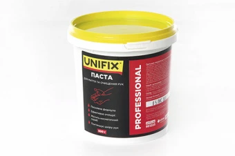 Паста для очистки рук Professional 0,5кг (ведерко) UNIFIX