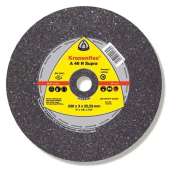 Klingspor Круг відрізний А46N Supra 125х2,5х22, алюміній