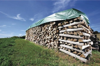 Wolfcraft защитный тент для дров 6 x 1,5 m // 5124000