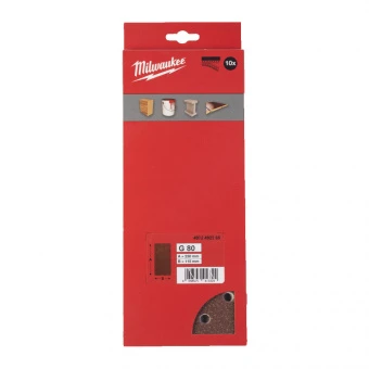MILWAUKEE Шлифовальные листы 115 X 230 H&L GR 80 - 10 PCS | 4932492265