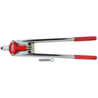 Заклепник металевий важільний, 3 змінні головки (3,2-4,8мм), 425мм Technics | 24-521