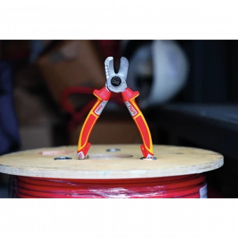 NWS  Бокорізи - ножиці для кабелю Ø≤ 16 мм, L= 160 мм. Al/Cu. ізольовані VDE до 1000V | 043-49-VDE-1