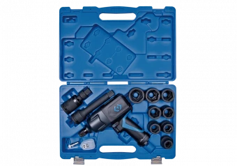 KING TONY Пневматический гайковерт 3/4" 1491Нм композит с набором головок 12 пр. | 64801AMP