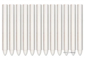 YATO Крейда маркувальна для різних поверхонь YATO : 120 x 12 мм, біла, 12 шт  | YT-69931