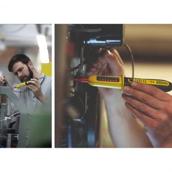 STANLEY Вольтметр цифровой , категории САТ III, макс. измеряемое напряжение 400 В, защита IP 54.