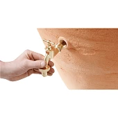 GARANTIA Ємність "Амфора Антична", теракотова, 600 л  // 211612