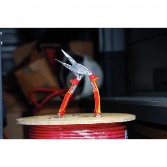 NWS  Плоскогубці комбіновані "Ergo Multi" з ізольов. ручками VDE до 1000 В: вигнуті 45°, L= 200 мм |