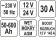 Детально фото YATO Пуско-зарядний пристрій YATO: акумулятор 12/24В, 50-600 Агод, V= 230 В,10/30А(12В),7,5/15 А(24В на shurup.ua YATO Пуско-зарядний пристрій YATO: акумулятор 12/24В, 50-600 Агод, V= 230 В,10/30А(12В),7,5/15 А(24В