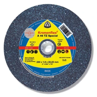 Klingspor Круг відрізний 180х1,6х22 А46TZ Special Inox