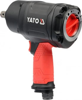YATO Гайковерт ударний пневматичний YATO : квадрат 3/4", F=1630 Nm, 5500 об./хв, повітря-198 л/хв  |